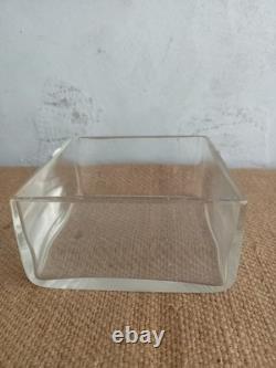 Antique Silver Plated Bee Finial Fretwork Frame Glass Liner Preserve Pot c. 1900