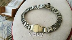 Antique Silver Plated Dog Collar