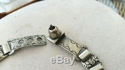 Antique Silver Plated Dog Collar