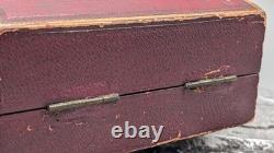 Antique Silver Plated Napkin Rings By Punshon & Son 1900s In Original Box