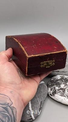 Antique Silver Plated Napkin Rings By Punshon & Son 1900s In Original Box