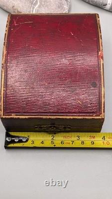 Antique Silver Plated Napkin Rings By Punshon & Son 1900s In Original Box