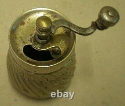 Antique Silver Plated Pepper Mill (Cab)