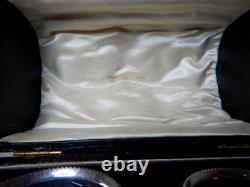 Antique Silver Plated Serviette Napkin Rings By Stoke And Son In Original Box