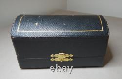 Antique Silver Plated Serviette Napkin Rings By Stoke And Son In Original Box