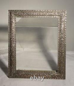Antique Silverplate Renaissance Revival Barbour Silver Picture Frame Photograph