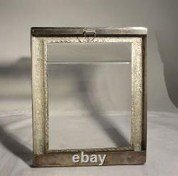 Antique Silverplate Renaissance Revival Barbour Silver Picture Frame Photograph