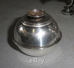 Antique Super 1860's Silver Plate Spirit Kettle By Martin Hall & Co