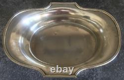 Antique TITANIC WHITE STAR LINE MAPPIN & WEBB silver plate 27.4cm SERVING DISH