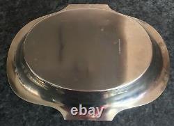Antique TITANIC WHITE STAR LINE MAPPIN & WEBB silver plate 27.4cm SERVING DISH