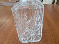 Antique Tantalus Silver Plated + Three Decanters Art Deco Trio Glass Decanter