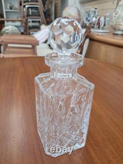 Antique Tantalus Silver Plated + Three Decanters Art Deco Trio Glass Decanter