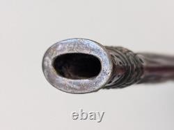 Antique Victorian Silver-Plated Chatelaine Scissor Letter Sheath 4.25 Inches