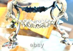 Antique Victorian Taylor Tunnicliffe Vase With Silver Plated Sorley Glasgow Base