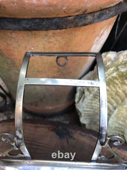 Antique Victorian silver plated stationary box engraved Ploughing 1st prize 1879