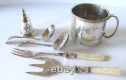 Antique/Vintage EPNS Silver Plate Collection of Table Wares c. 1850-1937