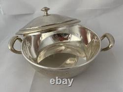 Antique WMF Art Deco Nouveau Silver Plate Tureen Casserole German Very Rare