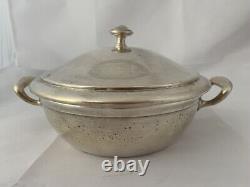 Antique WMF Art Deco Nouveau Silver Plate Tureen Casserole German Very Rare