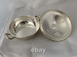 Antique WMF Art Deco Nouveau Silver Plate Tureen Casserole German Very Rare