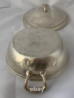 Antique WMF Art Deco Nouveau Silver Plate Tureen Casserole German Very Rare