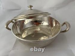 Antique WMF Art Deco Nouveau Silver Plate Tureen Casserole German Very Rare