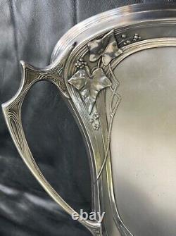 Antique WMF Silver Plated Large Tray, Jugendstil, (1884-1914), L 72cm/28.34