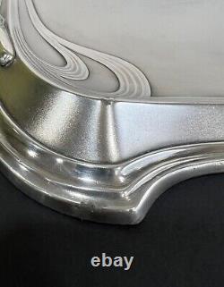 Antique WMF Silver Plated Large Tray, Jugendstil, (1884-1914), L 72cm/28.34