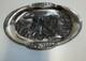Antique WMF Tray Hunting Dog Britannia Metal Pewter Ornate Silver Plated
