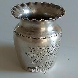 Antique bunny / rabbit WMF Silver Plated toothpick holder