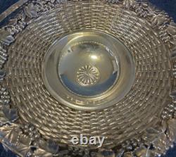 Antique circa 1900 Silver Plated Basket fruit / bread etc Art Krupp Berndorf