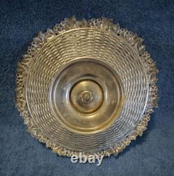 Antique circa 1900 Silver Plated Basket fruit / bread etc Art Krupp Berndorf