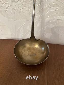 Antique silver-plated ladle, WMF ladle, 90 standart. Wehrmacht, WWII WW2