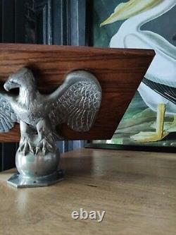 Antique/vintage Chrome Plated Eagle Lectern-reclaimed From Anglican Church