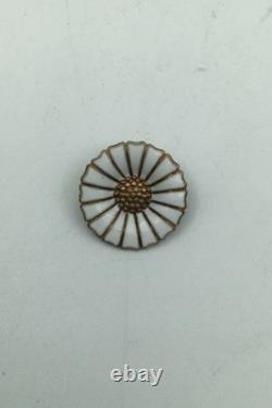 Anton Michelsen Gold Plated Sterling Silver Miniature Marguerite Brooch