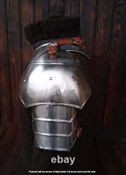 Armor Medieval jacket with Pauldron Plate leg & Arm guard Armor full wearable