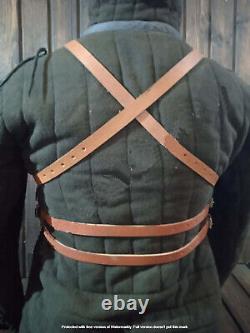 Armor Medieval jacket with Pauldron Plate leg & Arm guard Armor full wearable