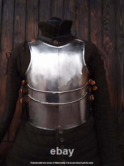 Armor Medieval jacket with Pauldron Plate leg & Arm guard Armor full wearable