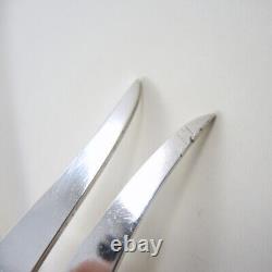 Art Deco Danish Carl Christiansen Krone Silver Plate Cutlery Set 12 person 82pce