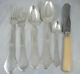 Art Deco Danish Cohr Silver Plate Hammered Cutlery Set Kings Bridge for 6 people