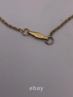 Art Deco Silver Enamel Mask Pendant On 18ct Gold Plated Chain Necklace