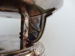 Art Deco Silver Plate Tazzer Pedestal Bowl Vgc Attractive Item Table Centre /