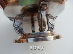 Art Deco Silver Plate Tazzer Pedestal Bowl Vgc Attractive Item Table Centre /