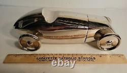 Art Deco Silver-plated Race Car Cocktail Shaker Rare