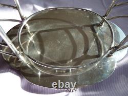 Art Deco Toast Rack 6 Slices Silver Plated EPNS