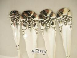 Art Deco Vintage ATLA Danish COHR Silver Plate Eranthis Cutlery Set