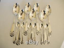 Art Deco Vintage ATLA Danish COHR Silver Plate Eranthis Cutlery Set