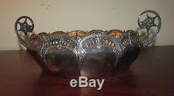 Art Deco WMF silver plate centerpiece bowl