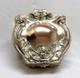 Art Nouveau Cupid Silver Plated Jewelry Casket Box
