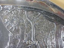 Art Nouveau/ Jugendstil WMF Silver Plated Tray / WALL PLAQUE