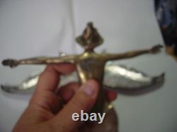 Art Nouveau Silver Plated Butterfly Maiden Centerpeice-argentor-werke & Hetzel